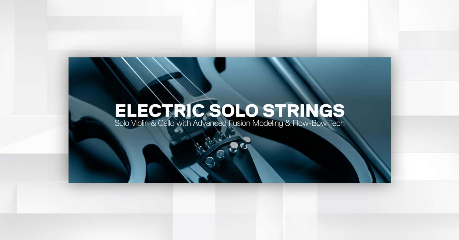 8Dio Launches Electric Solo Strings Bundle Featuring Electric Violin and Cello for Kontakt.