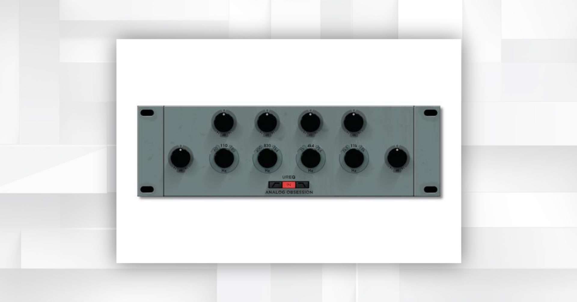 Analog Obsession has released UREQ, a free EQ plugin.