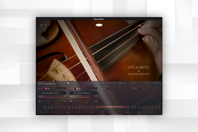 Bunker Samples Launches Viola-Moto for Soundbox.