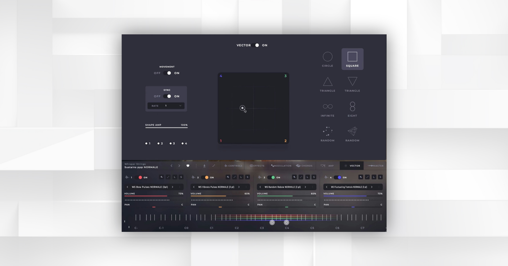 Bunker Samples introduces Whisper Strings expressive strings library for Audiomodern Soundbox.