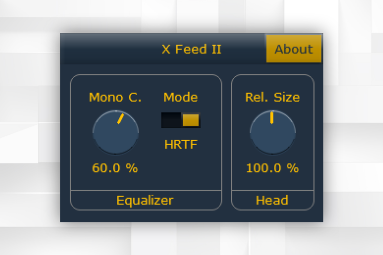 Helmut Keller Audio releases the new free crossfeed plugin X Feed II.