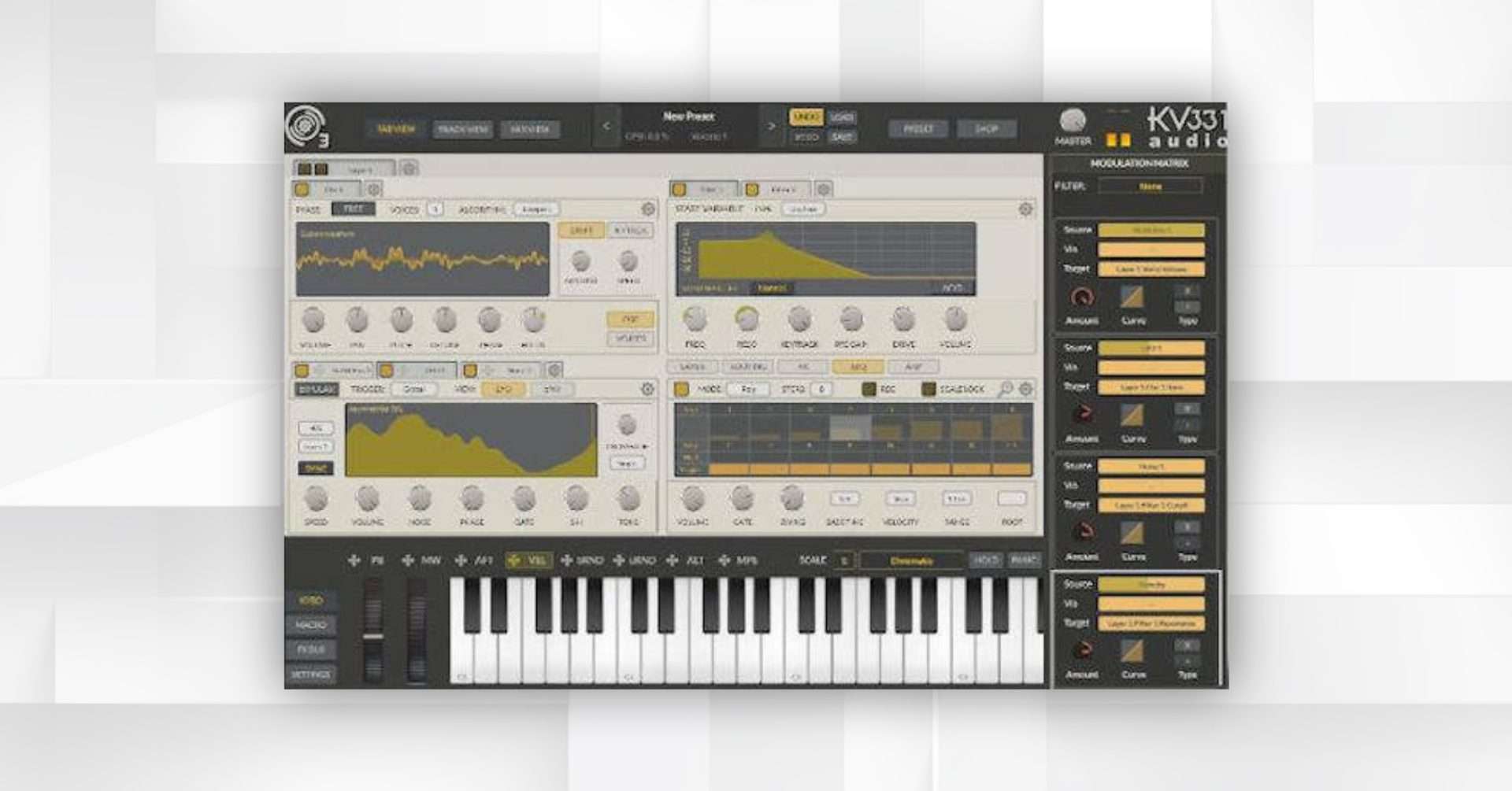 KV331 Audio Launches SynthMaster 3 Beta Version.