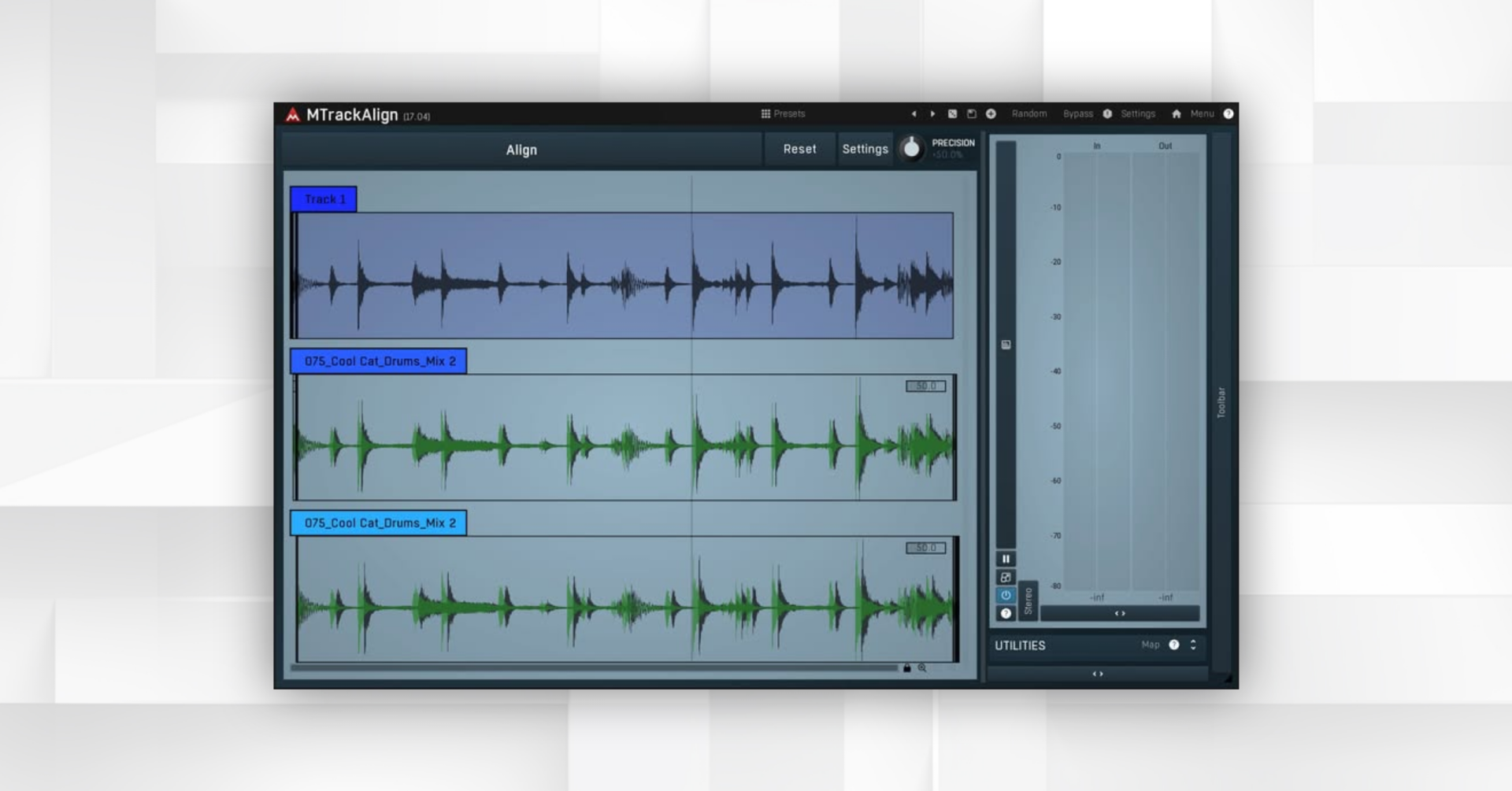 Meldaproduction Launches MTrackAlign Audio Alignment ARA Plugin.