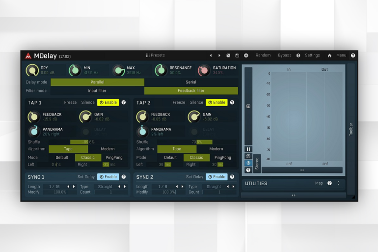 Meldaproduction Launches free MDelay Plugin.
