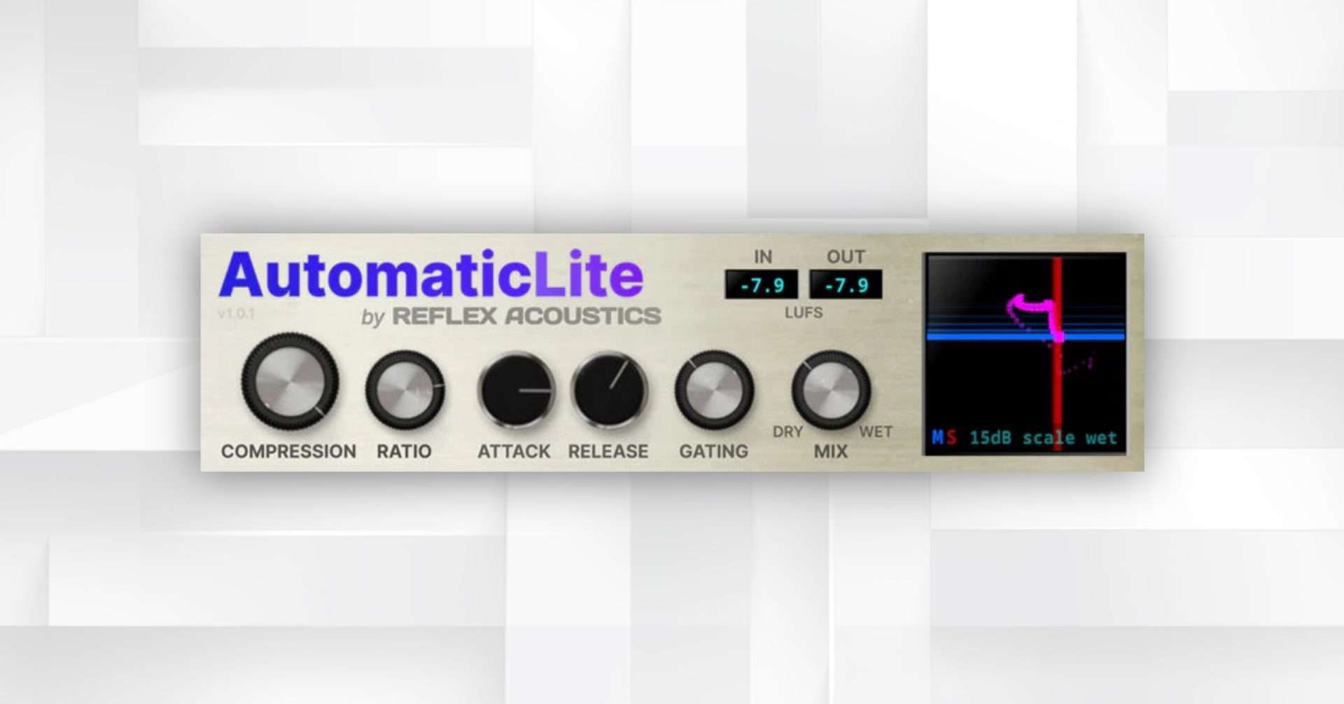 Reflex Acoustics Launches Free AutomaticLite Compressor Plugin.