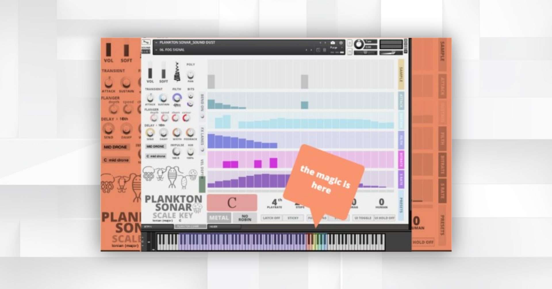 Sound Dust has released Plankton Sonar for Kontakt.
