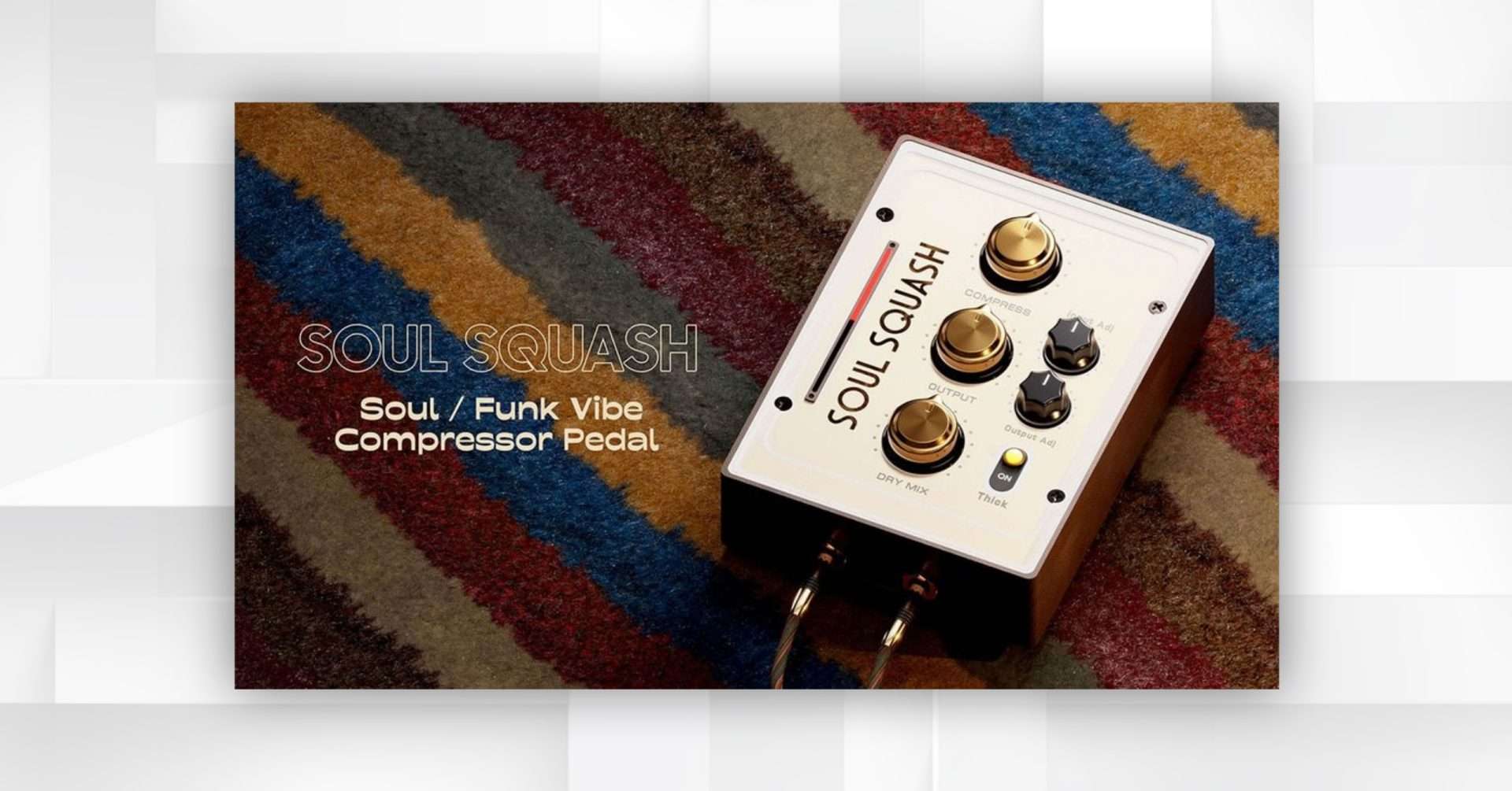 Tone Empire has released Soul Squash compressor pedal.