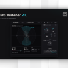 ModulTone has released MS Widener 2.0, a free mid/side stereo widener with a redesigned interface and added features.