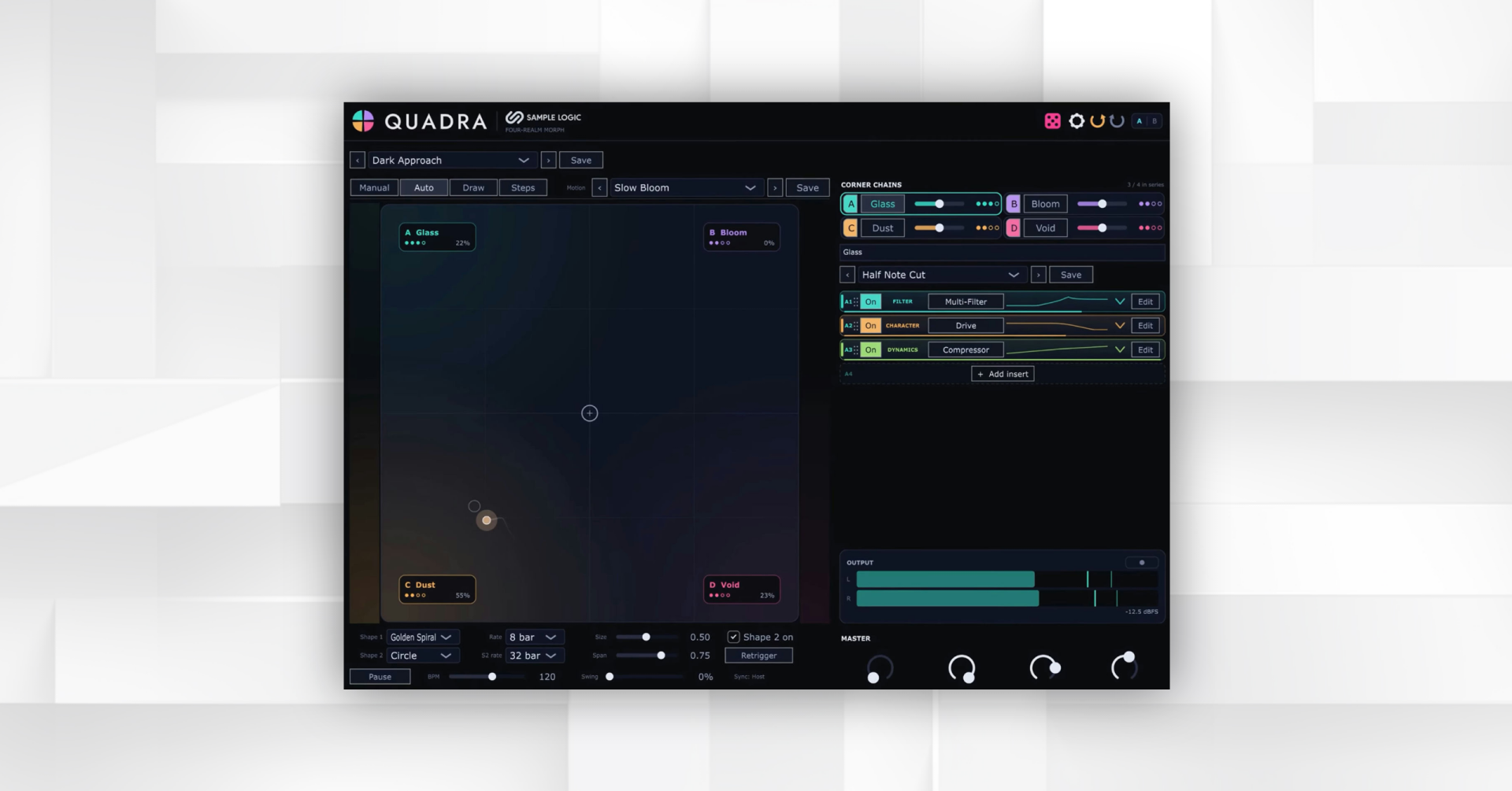 Sample Logic releases new Quadra XY morphing multi-effect plugin.