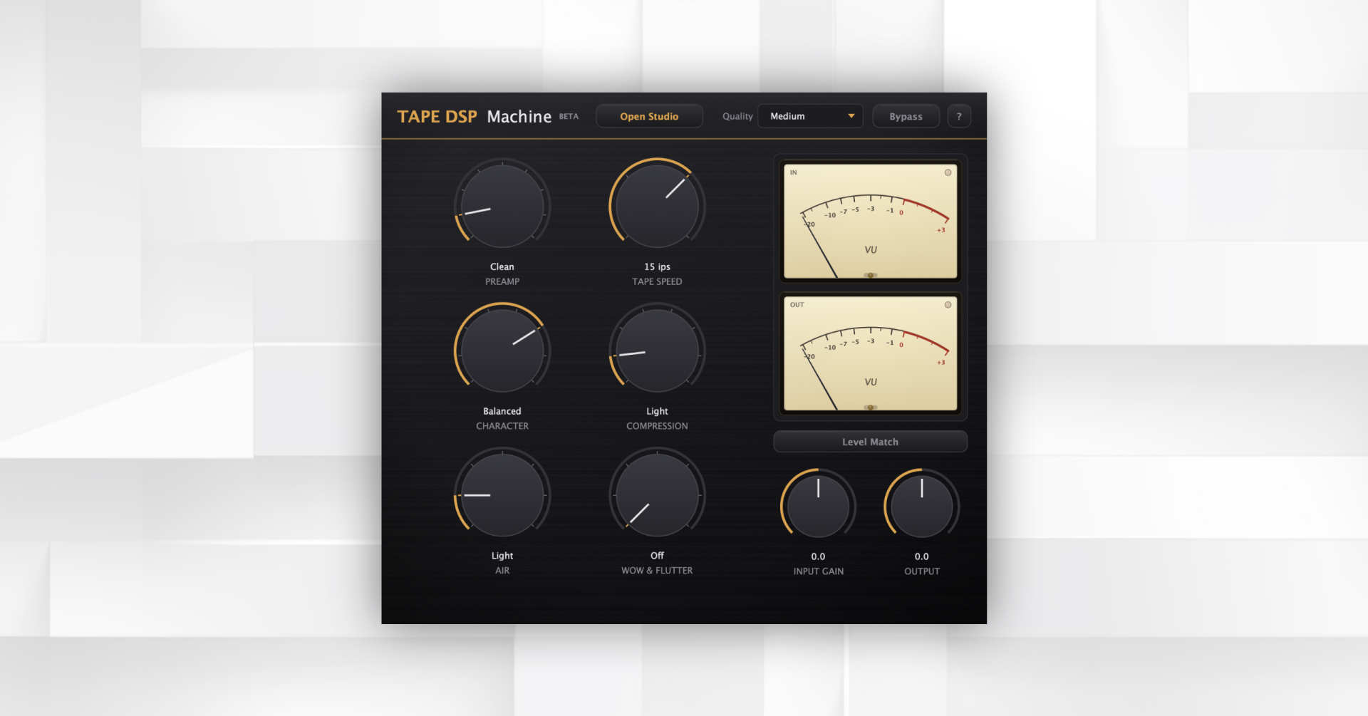 Tape DSP releases free Machine, Compressor and Echo plug-in pack.
