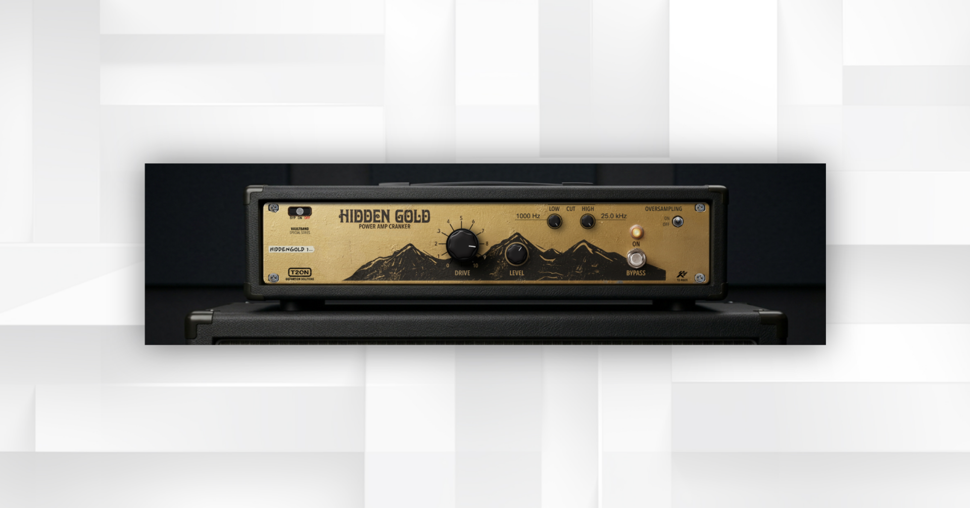 Turn2on has released HiddenGold, a power amp distortion Rack Extension for Reason.
